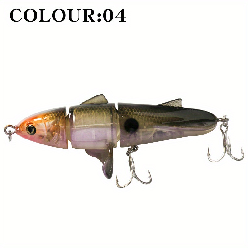 Cameland Outdoor Products 13g Bait Water Surface Tractor Rotating Hard Bait  Floating Pencil Bait