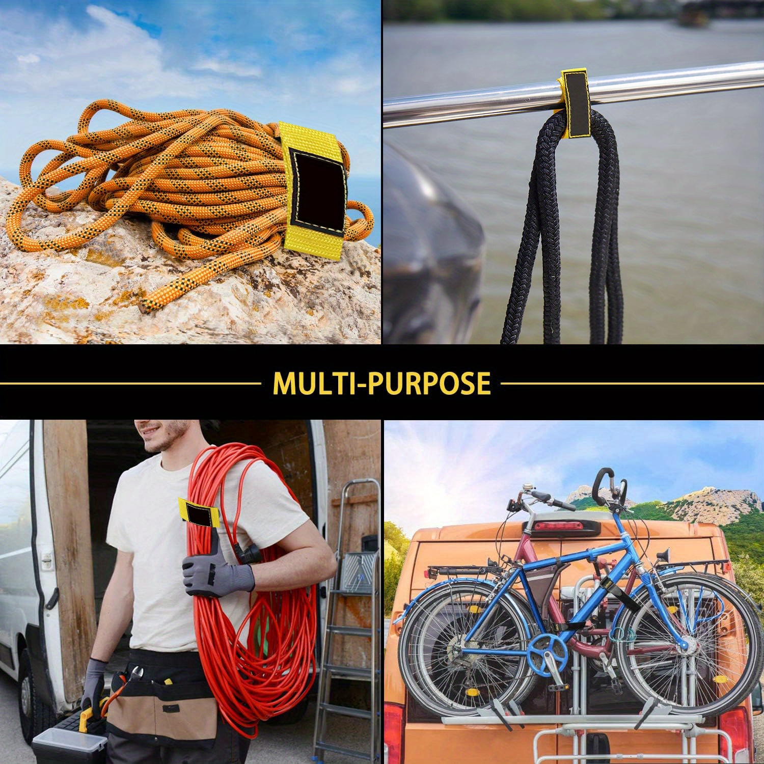 Boat Organizer with Bungee Hooks