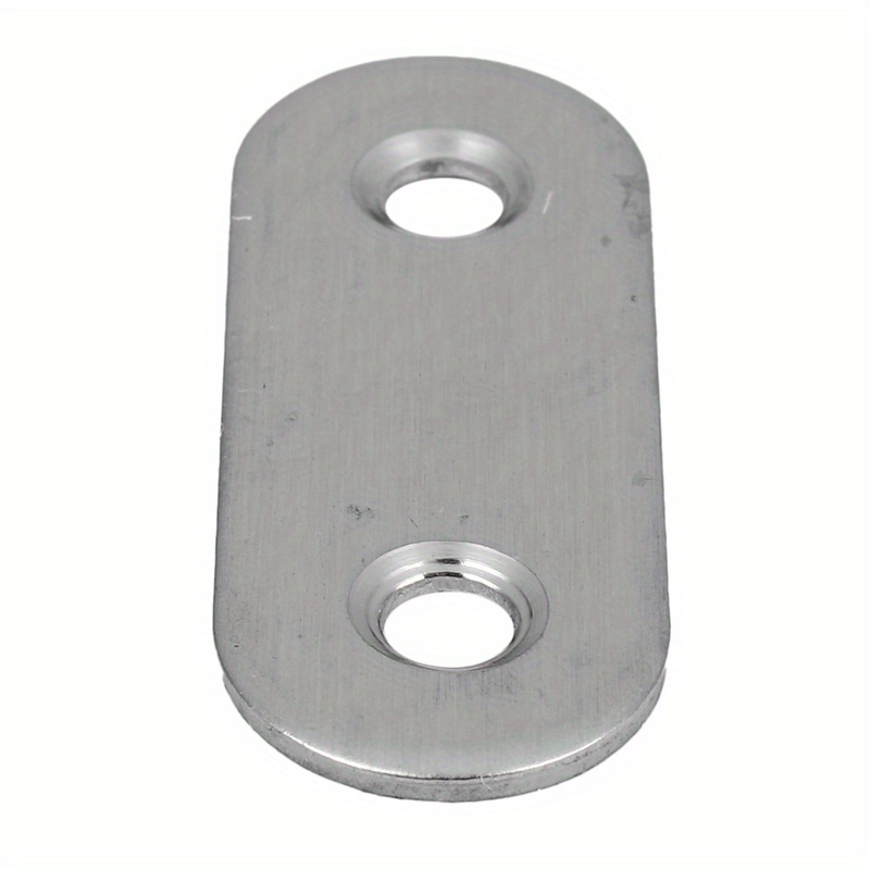  VILLCASE 1 Unidades de placa de conexión de perfil de aluminio  tipo L soporte de estante T ranura tuercas soporte de metal L soporte plano  L forma de L placa de