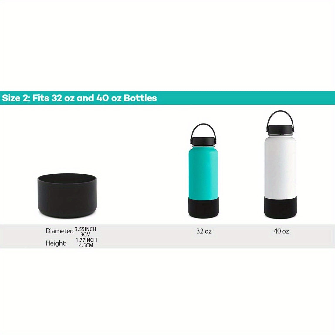 Hydro Flask Silicone Flex Boot vs Hydroskins Water Bottle Silicone