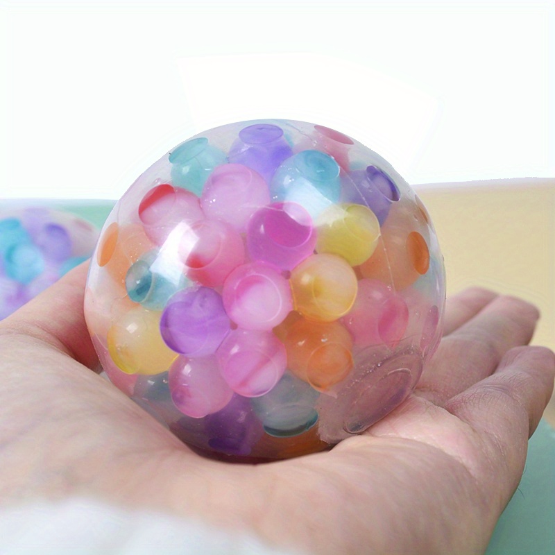 Entervending Pelota antiestrés – Juego de 3 juguetes blandos – Bolas de  apretar con purpurina de colores aleatorios – Pelotas antiestrés de regalo  de