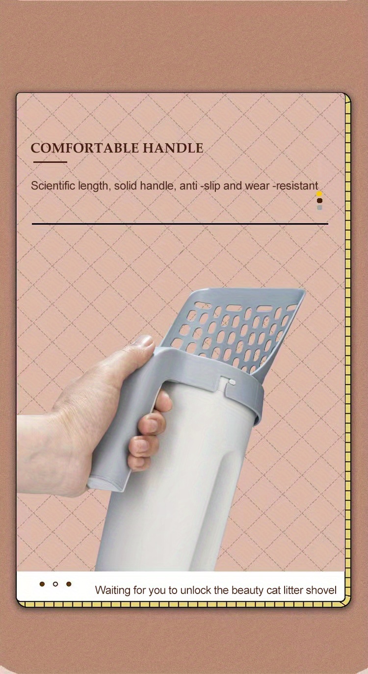 Cat Litter Shovel Trash Portable Integrated Cat Litter Temu Australia