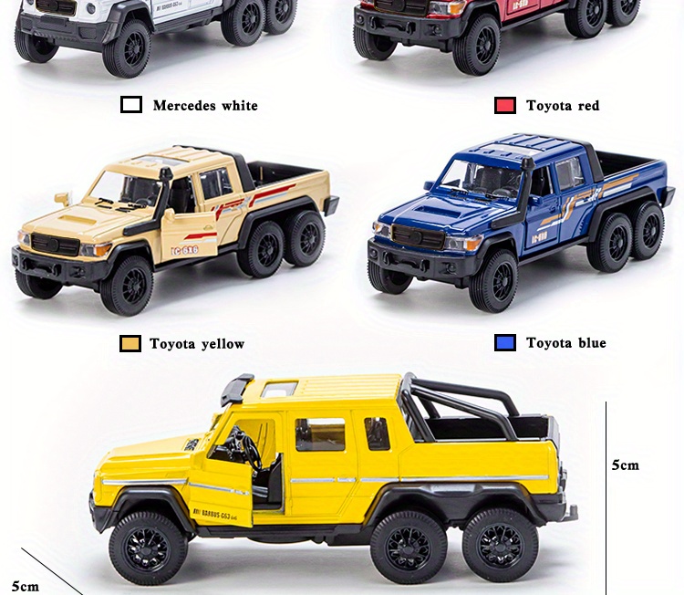 1:32 Alloy Off-road Pickup Truck Model: A Fun And Exciting Toy For Kids ...