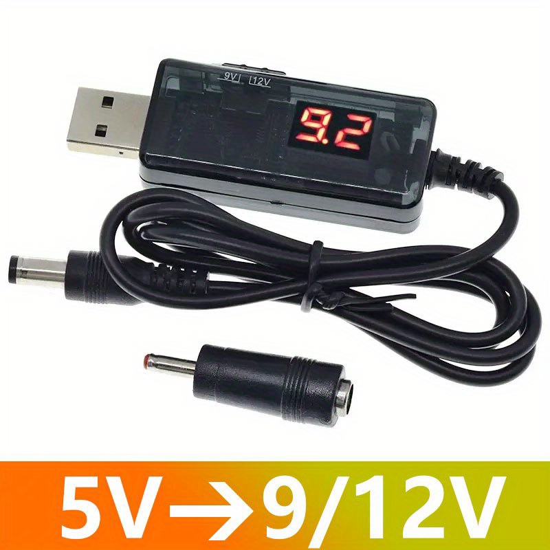 TEHUS USB-zu-12-V-Gleichstrom-Netzadapter – USB 5-VA-Stecker auf  12-V-Auto-Zigarettenanzünder-Buchse, Stromwandler für Fahrrekorder, DVR,  Dash-Kamera