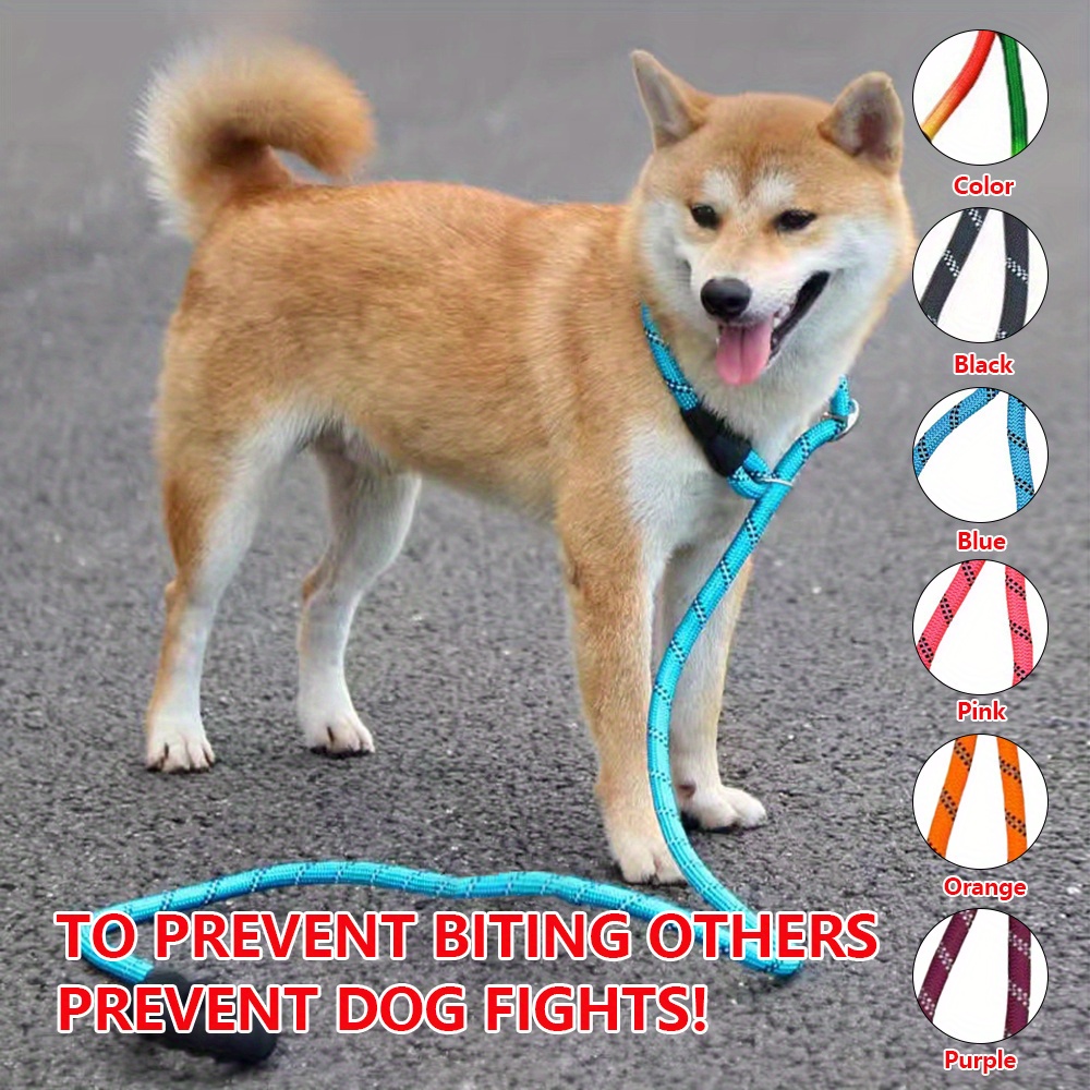 Shiba inu leash outlet pull