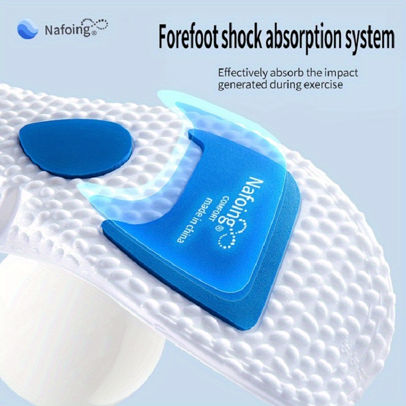 1pair EVA Insoles for Shoes Sole Shock Breathable Cushion Running Light Insoles for Feet Man Women