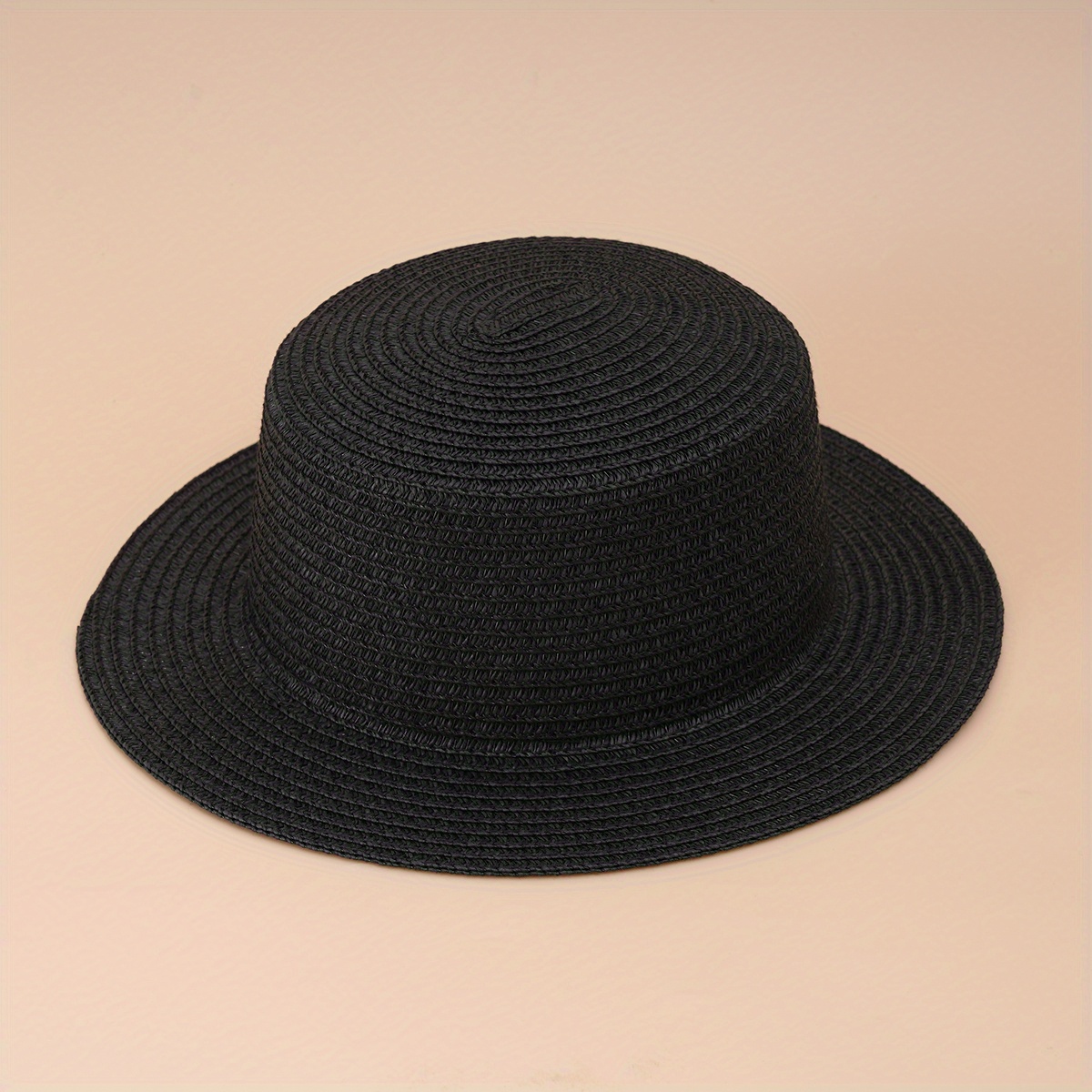 Summer Sun Hat Straw Fedora Cap Women Outdoor Beach Hat