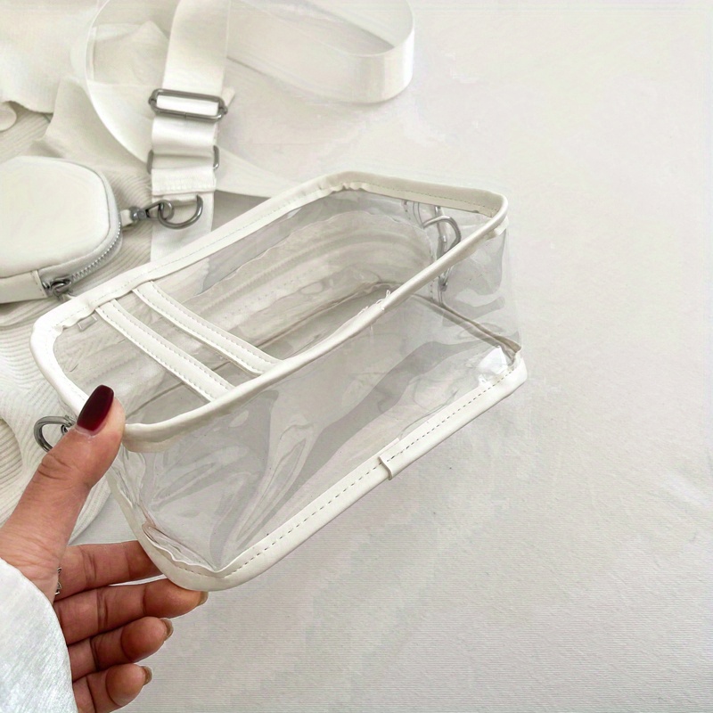 Small Clear Crossbody Bag Upcycled Webbed GG PREORDER – KISMET SHOWROOM