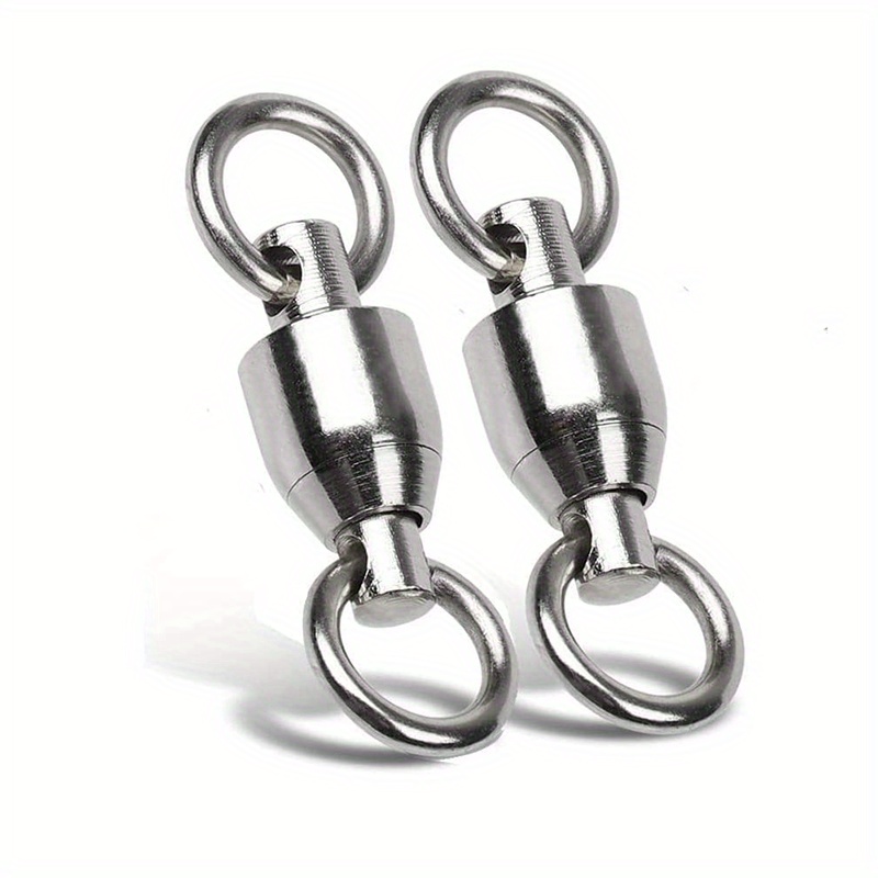 Stainless Steel Solid Welded Rings Barrel Swivels Perfect - Temu Canada