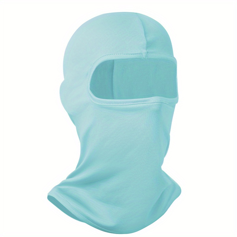 1 Máscara Facial Balaclava Hombres Mujeres Protección Uv - Temu