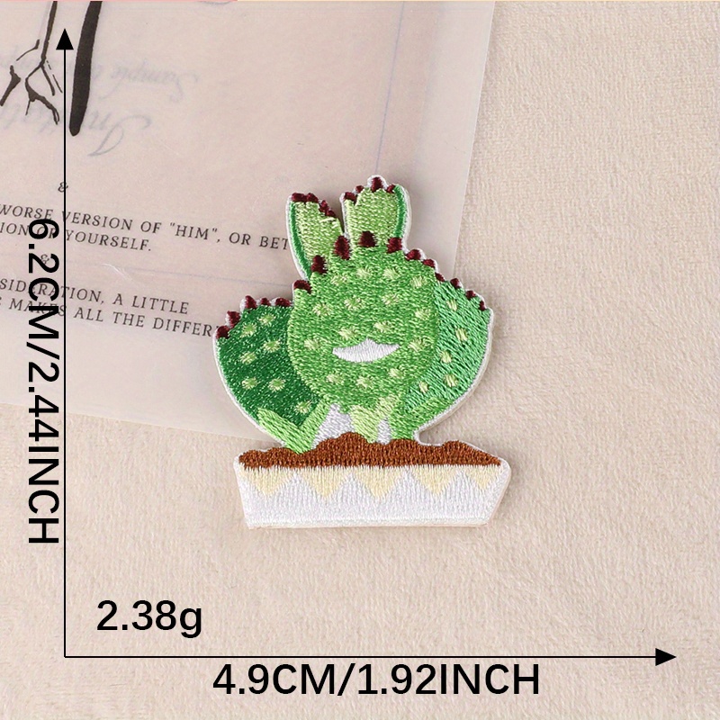 8pcs beautiful bonsai flower embroidery patch - Temu