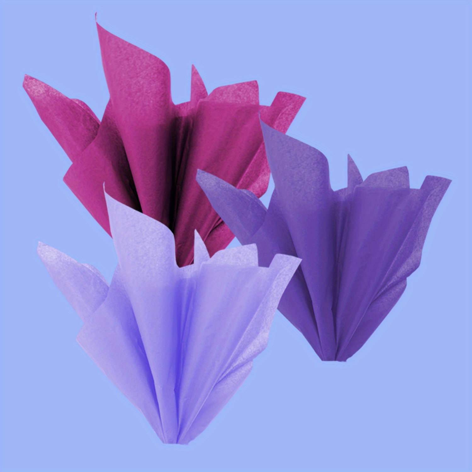 And Purple Flower Wrapping Paper Valentine's Day - Temu