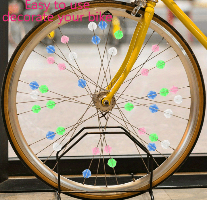 30 perles pour rayons de roue de vélo
