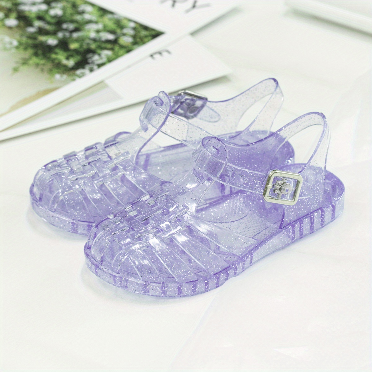 Jelly hot sale rubber sandals