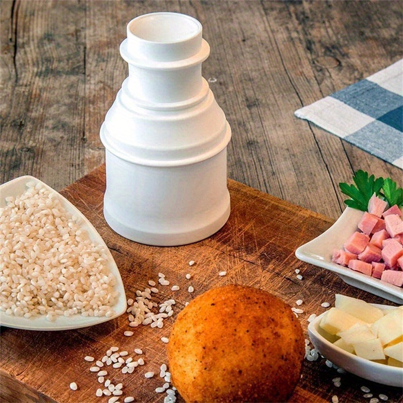 1 Molde De Bola De Arroz DIY, Molde De Croquetas De Patata Para Albóndigas  De Aperitivo, Molde De Comida Para Celebración De Año Nuevo, Accesorios De