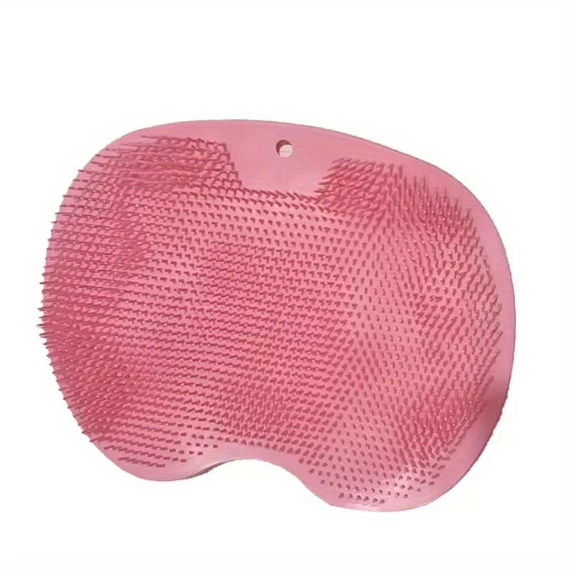 Non-Slip Shower Foot Scrubber Massager with Exfoliation Cushion - Improves Circulation and Cleans Feet - Bathroom Accessories