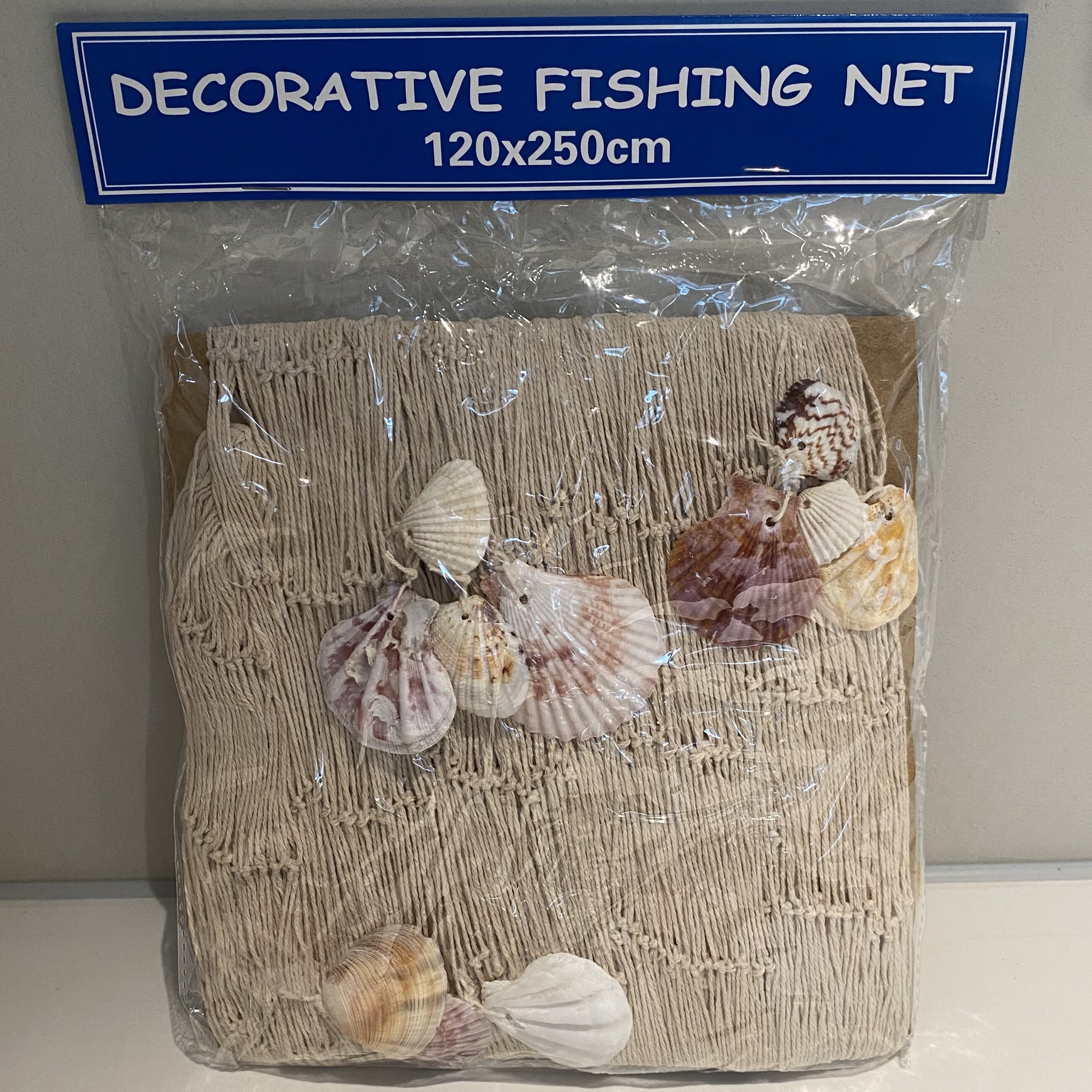 10 Pieces Fishing Net Decor Natural Fish Net Party Decoration