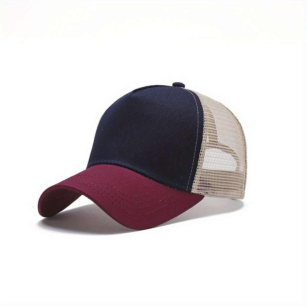 Unisex Mesh Trucker Hat Camouflage Baseball Cap
