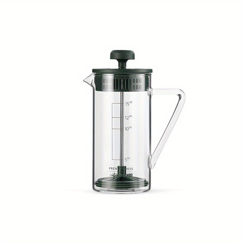 French Press Coffee Maker Clear French Coffee Press Heat - Temu