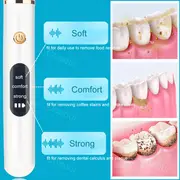 teeth whitening, ultrasonic dental calculus scaler electric sonic tooth cleaner for tartar removal and teeth whitening details 3