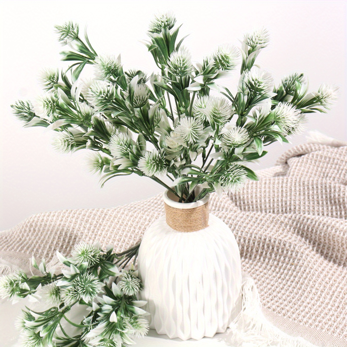 1pc, Realistic Artificial Plant Stem For Diy Crafts And Home Decor - Bridal Bouquets And Table Decor