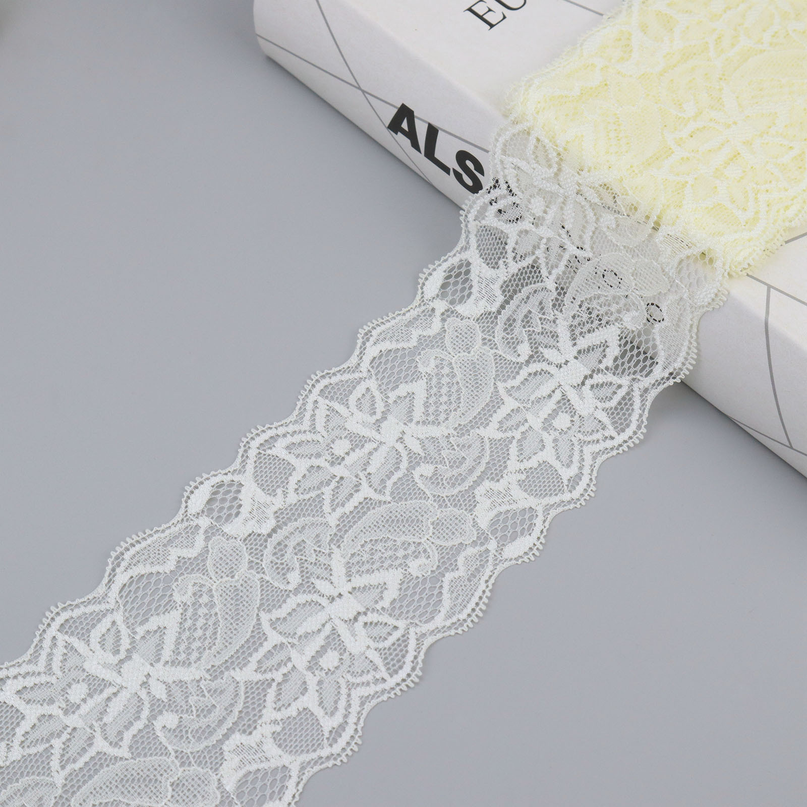  TEHAUX Embroidered Lace Stretch Lace Trim Lace Ribbons