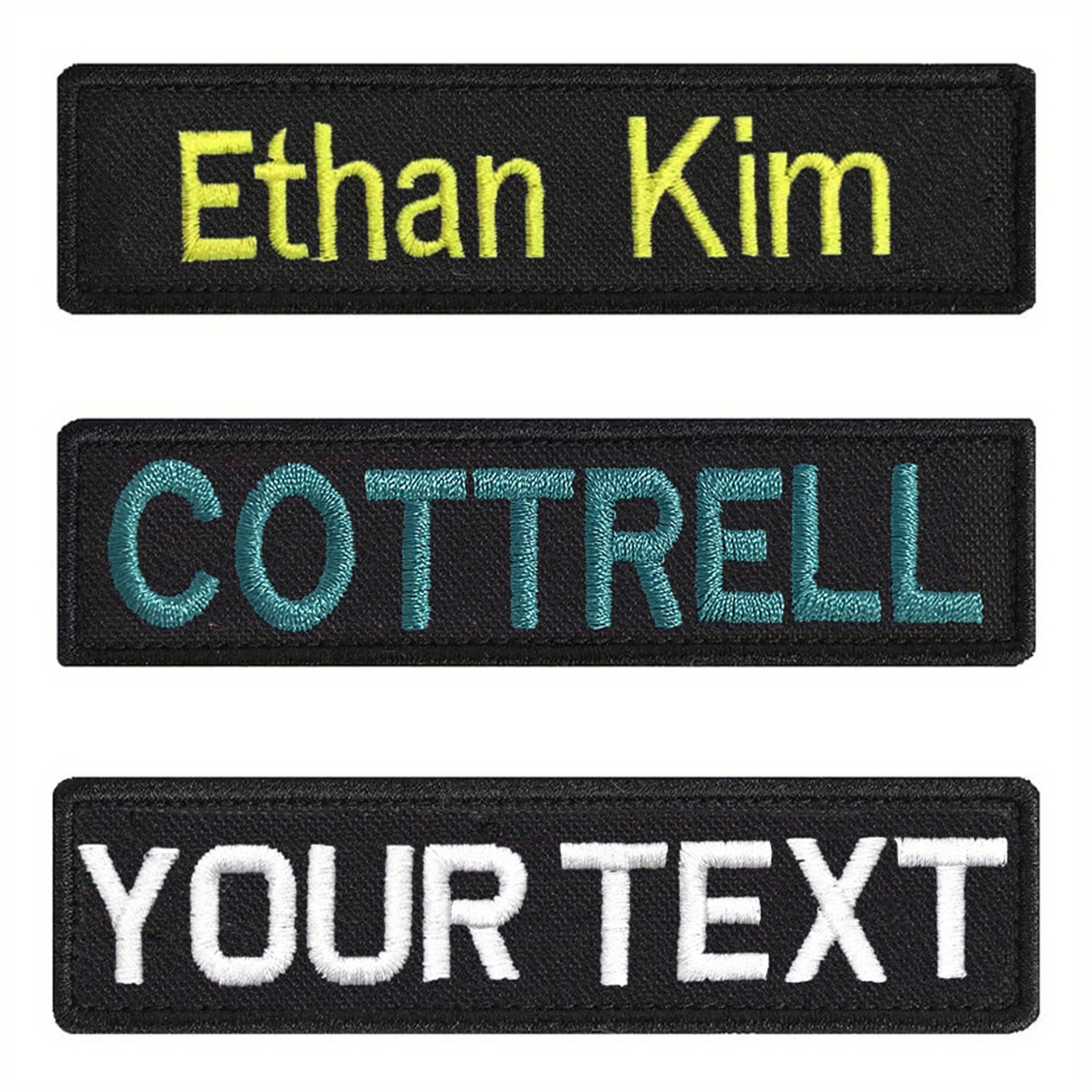 Personalized Name Patches