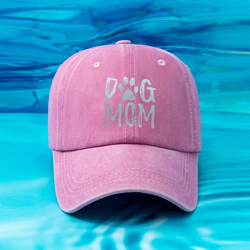 Dog mom baseball cap best sale