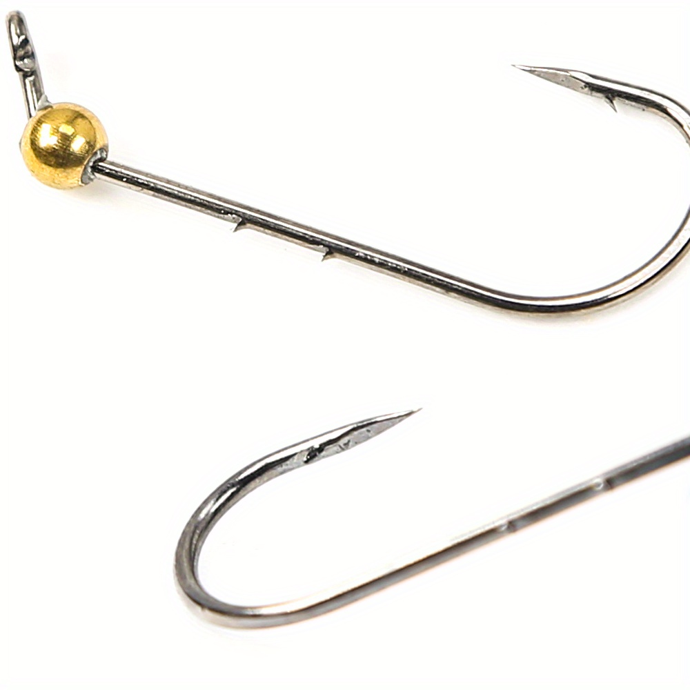 B u Mini Head Hook Barbed Hook Trout Rockfish - Temu