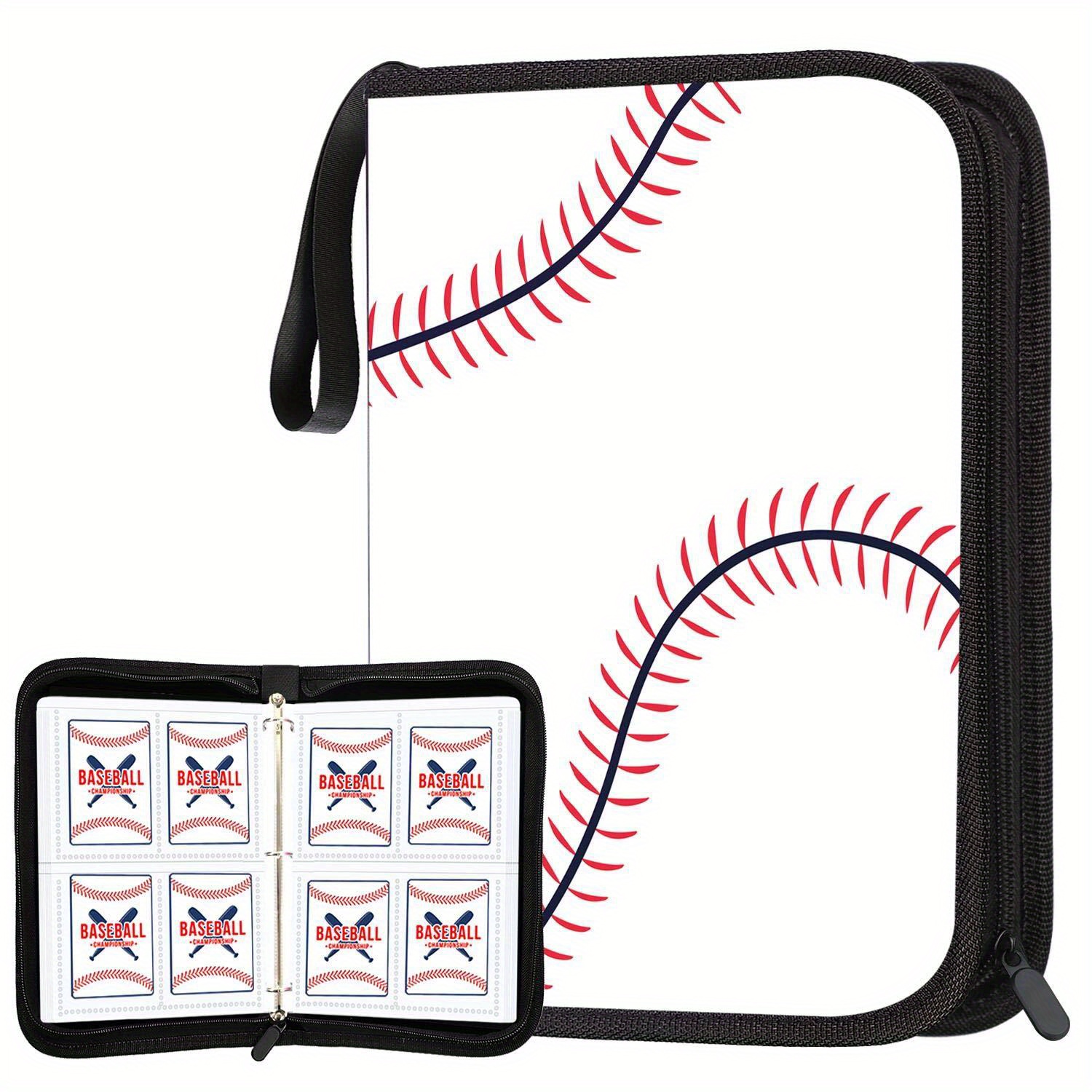 Premium Baseball Card Binder Sleeves Protect Organize Temu Netherlands