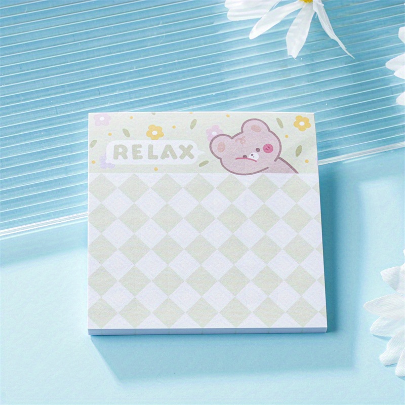 Cute Animal Memo Pads Lines Stockvektor (royaltyfri) 683043463