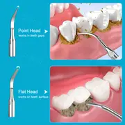 teeth whitening, ultrasonic dental calculus scaler electric sonic tooth cleaner for tartar removal and teeth whitening details 4