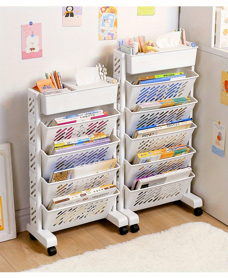 Multi purpose Movable Classroom Deskside Bookshelf With - Temu