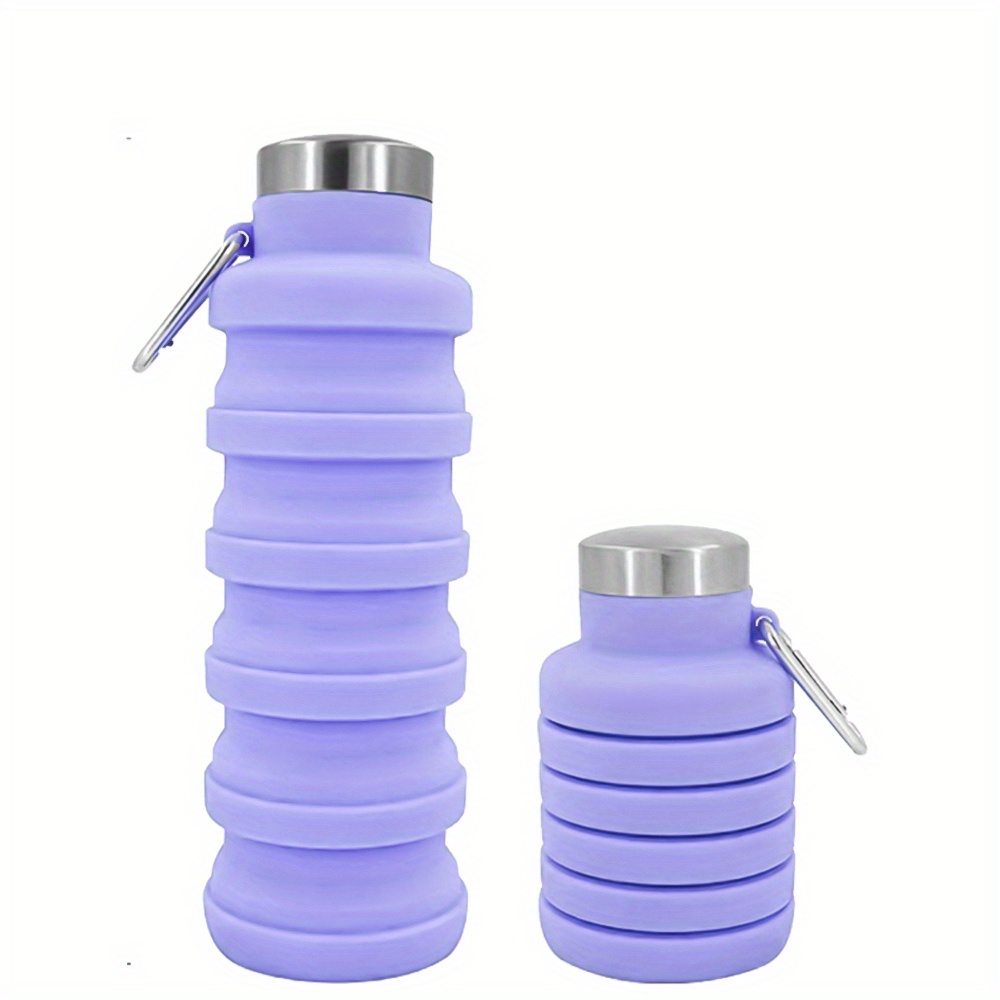 Botella de agua plegable de silicona para niños - Botella de agua para  viajes de senderismo Taza plegable portátil Ormromra CPB-US-CJZ575-1