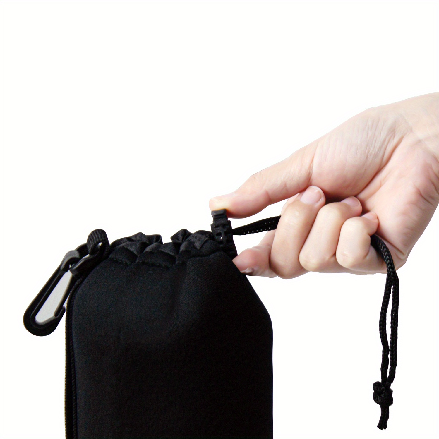 Simple Portable Drawstring Bag, Solid Color Barrel Bag, Versatile Travel  Storage Bag - Temu