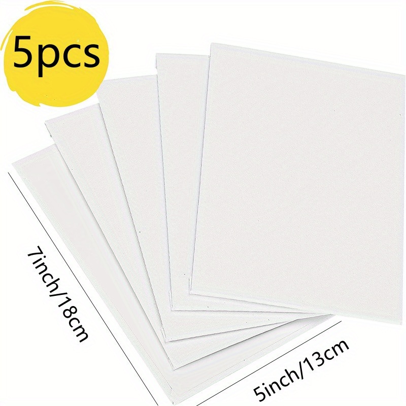 Canvas Frameless Simple Painting Board Thickness Blank Temu