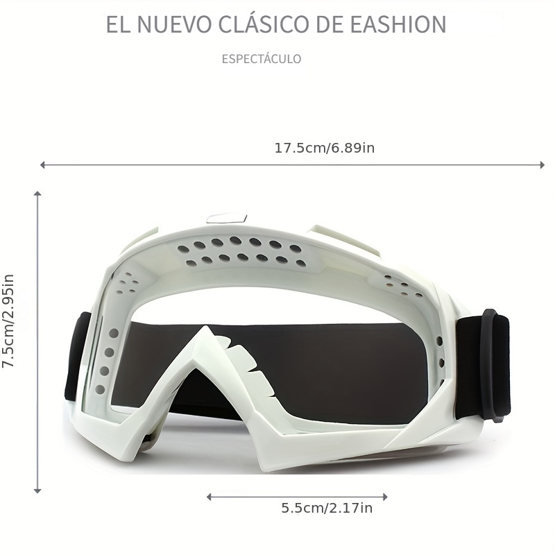 Gafas De Esquí Gafas De Motocross Retro Para Hombres Gafas De