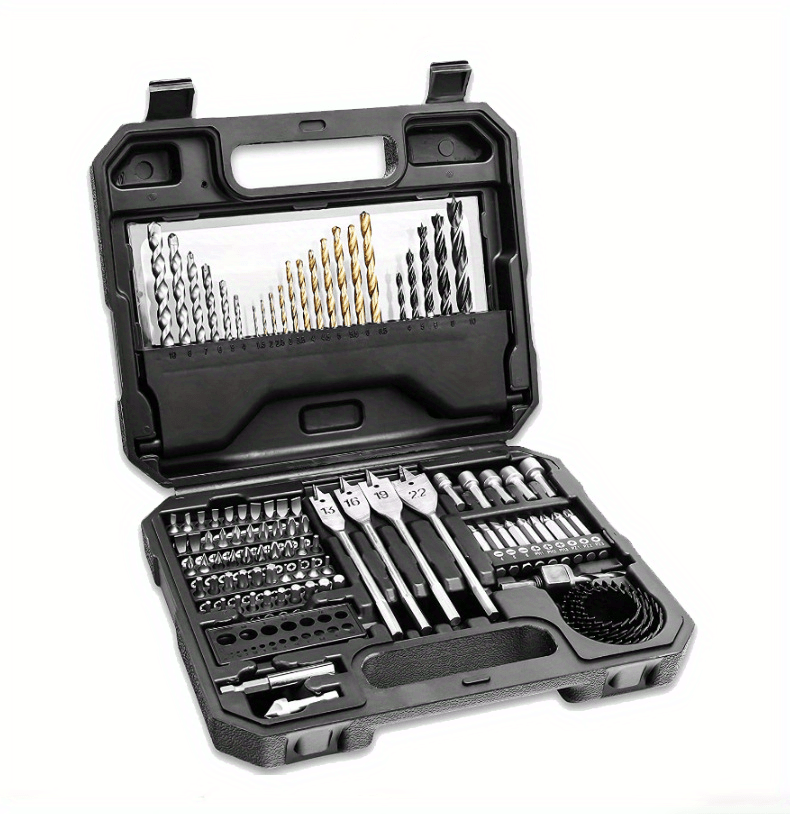 Drill Bit Set Drill Bit Set Metal Mixed Mud Soil Drilling Temu