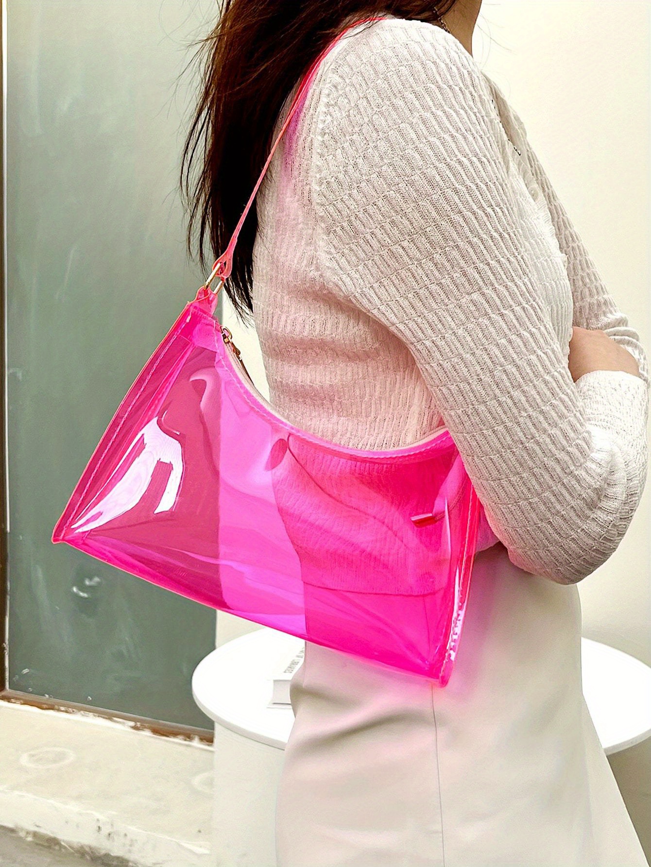Trendy new armpit bag, new PVC fashion mini shoulder bag