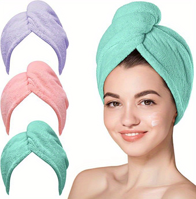 Quick drying 2024 hair turban