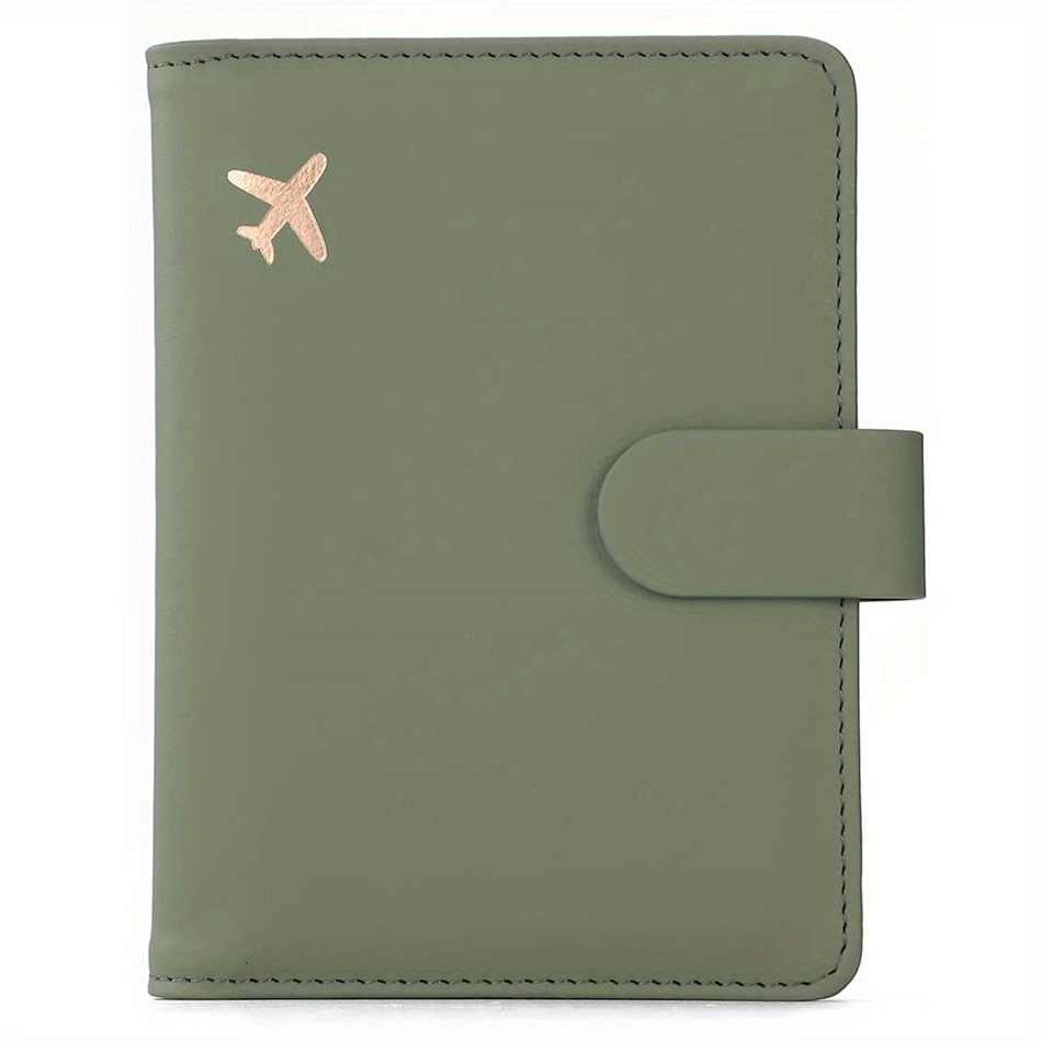 New Passport Holder Passport Wallet Rfid Blocking For Men And Women Designer  Passport Cover - Temu Mexico