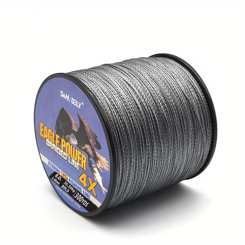 WhizMax Braided Fishing Line, 8 Strands Abrasion Resistant Braided