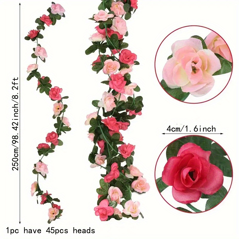 Rose Artificial Flowers For Wedding, Home, And Garden Decoration Fake