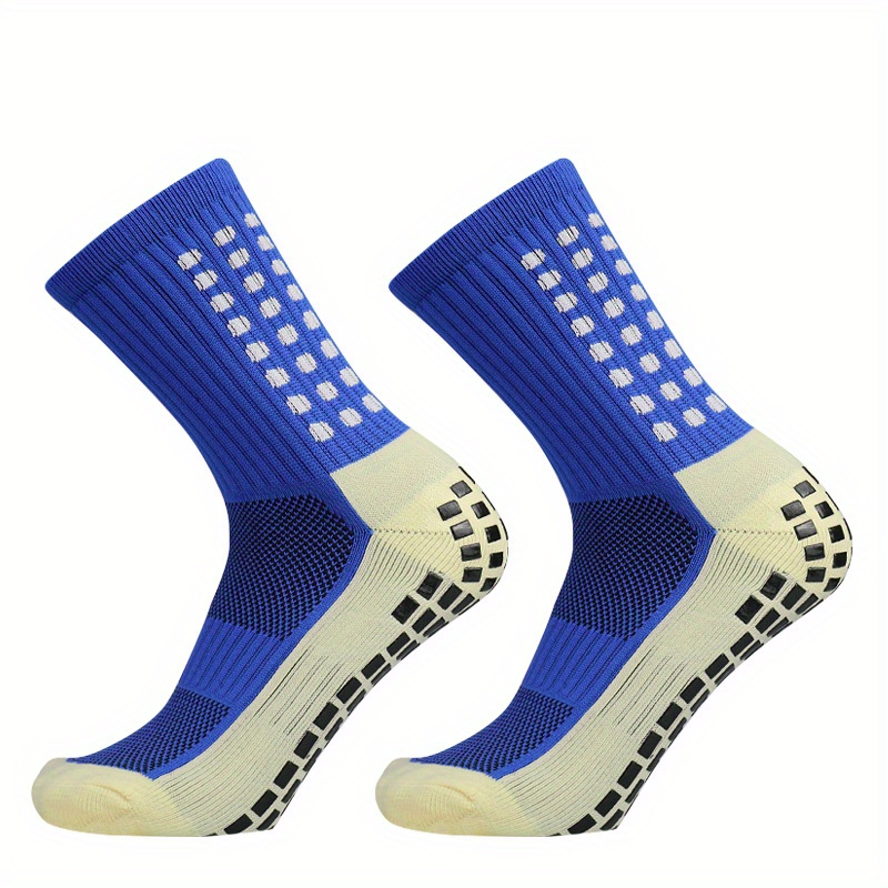 Unisex Non slip Silicone Bottom Athletic Socks Football - Temu Canada