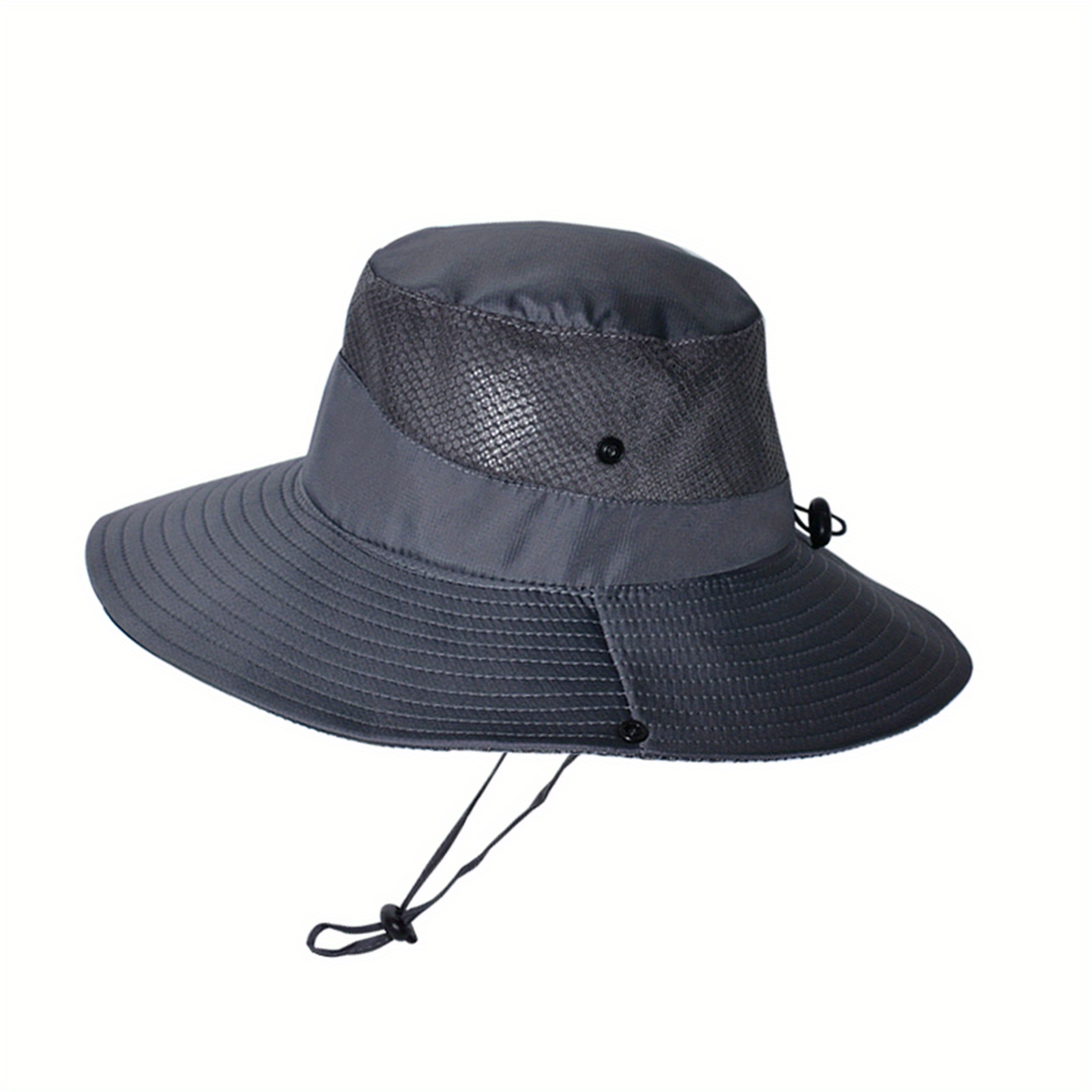 Outdoor Waterproof Bucket Hat Solid Color Wide Brim Unisex - Temu