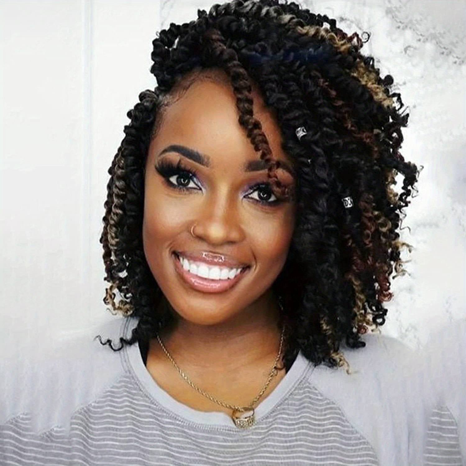 Passion Twist Hair Extensions Pre twisted Passion Twist - Temu