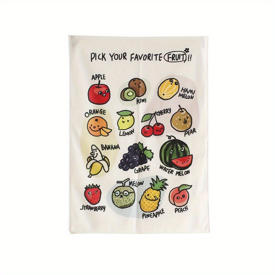 Cognition Alphanumeric Hanging Cloth for Toddler Bathroom Decor