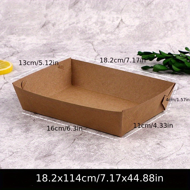 Kraft Paper Sushi Tray with PET Lid - Buy Sushi Paper Box, Kraft