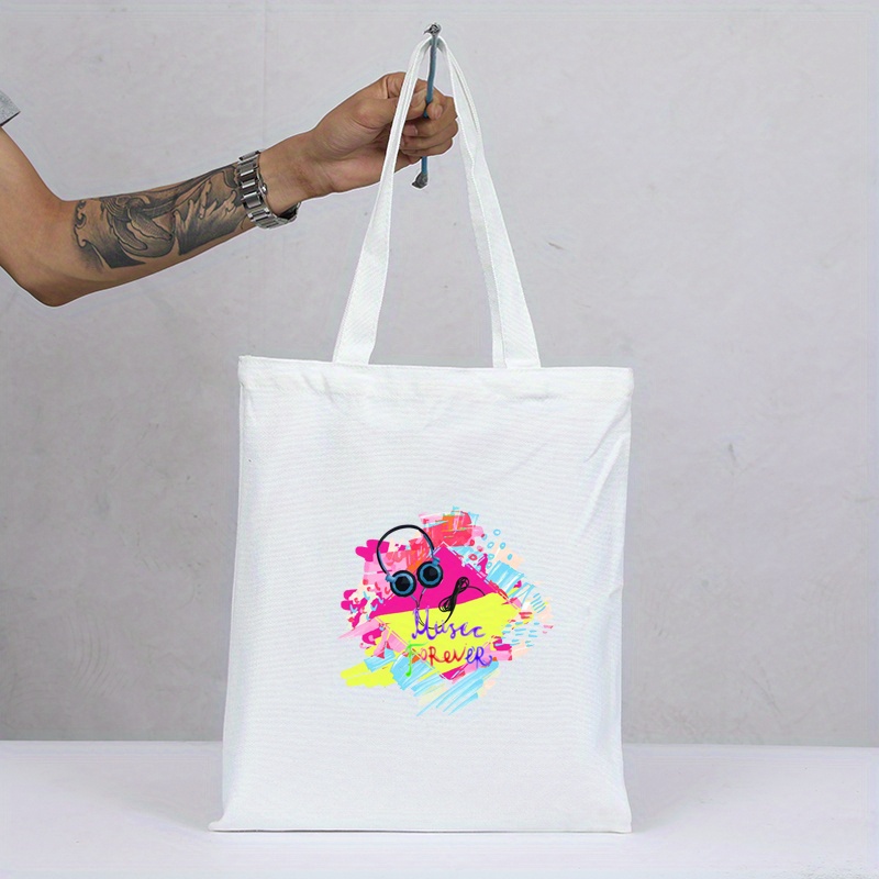 Custom Printed Personalised Canvas Tote Bag Shopping Bag 