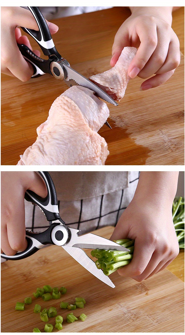 Ciseaux de cuisine multifonctionnels en acier inoxydable, os de poulet,  cisaille à poisson, coupe de canard, couteau professionnel de Chef – les  meilleurs produits dans la boutique en ligne Joom Geek